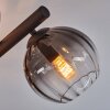Koyoto Deckenleuchte Glas 15 cm Bernsteinfarben, Klar, Rauchfarben, 10-flammig