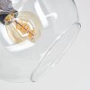 Ripoll Deckenleuchte Glas 15 cm Bernsteinfarben, Klar, Rauchfarben, 6-flammig