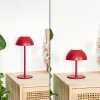 Laken Tischleuchte LED Rot, 1-flammig