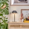Laken Tischleuchte LED Grau, 1-flammig