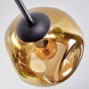 Ripoll Deckenleuchte Glas 15 cm Blau, Gold, Grün, 6-flammig