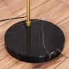 Granja Stehleuchte 45 cm Messing, Schwarz, 1-flammig