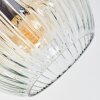 Ripoll Deckenleuchte Glas 15 cm Bernsteinfarben, Klar, Rauchfarben, 6-flammig