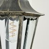 Hongkong Außenwandleuchte Gold, Schwarz, 1-flammig