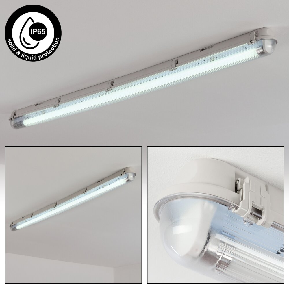 Ilena Deckenleuchte LED Grau, 1-flammig main product photo