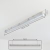 Ilena Deckenleuchte LED Grau, 1-flammig