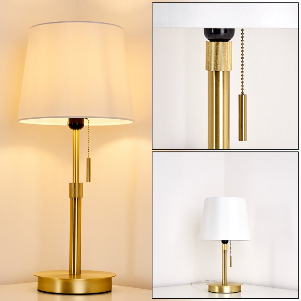 Neuville Tischleuchte Gold, 1-flammig main product photo