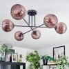 Koyoto Deckenleuchte Glas 15 cm Kupferfarben, 6-flammig
