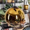 Koyoto Hängeleuchte Glas 20 cm Blau, Gold, Grün, Klar, Kupferfarben, 6-flammig