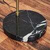 Bassagoda Stehleuchte 40 cm Messing, Schwarz, 1-flammig
