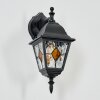 Naofe Außenwandleuchte Schwarz, 1-flammig