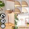Laken Tischleuchte LED Beige, 1-flammig