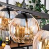 Koyoto Pendelleuchte Glas 15 cm Bernsteinfarben, 4-flammig