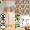 Salgadinho Tischleuchte LED Sandfarben, 1-flammig