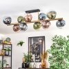 Gastor Deckenleuchte Glas 15 cm Gold, Schwarz, 10-flammig