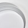 Jelad Außenwandleuchte LED Silber, 1-flammig, Bewegungsmelder