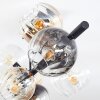 Koyoto Deckenleuchte Glas 15 cm Bernsteinfarben, Klar, Rauchfarben, 8-flammig