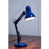 Globo Famous Schreibtischleuchte Blau, 1-flammig