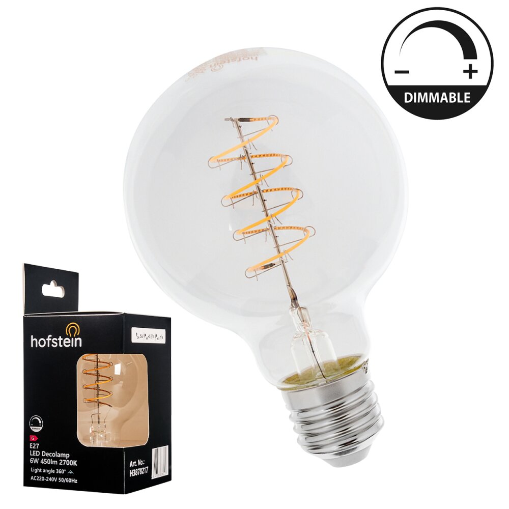 LED E27 6 Watt 2700 Kelvin 450 Lumen main product photo