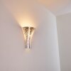 Nerola Wandleuchte Silber, 1-flammig
