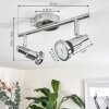 Morges Deckenleuchte LED Chrom, 2-flammig