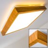 Sora Wood Deckenlampe LED Holz hell, 1-flammig