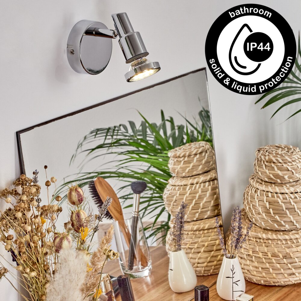 Morges Wandleuchte LED Chrom, 1-flammig main product photo