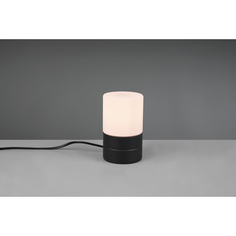 Trio Leuchten Ary Tischleuchte Schwarz, 1-flammig main product photo