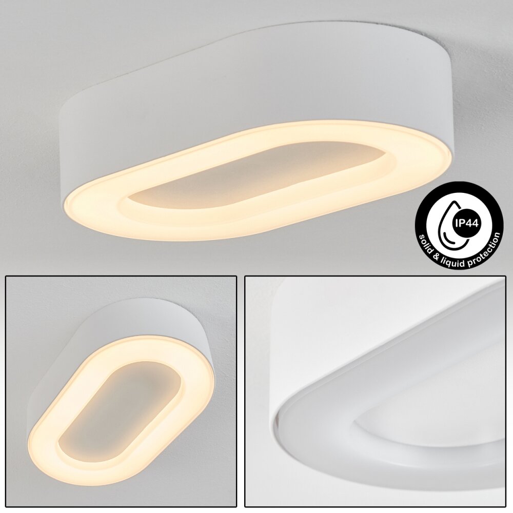 Paleroo Außendeckenleuchte LED Weiß, 1-flammig main product photo