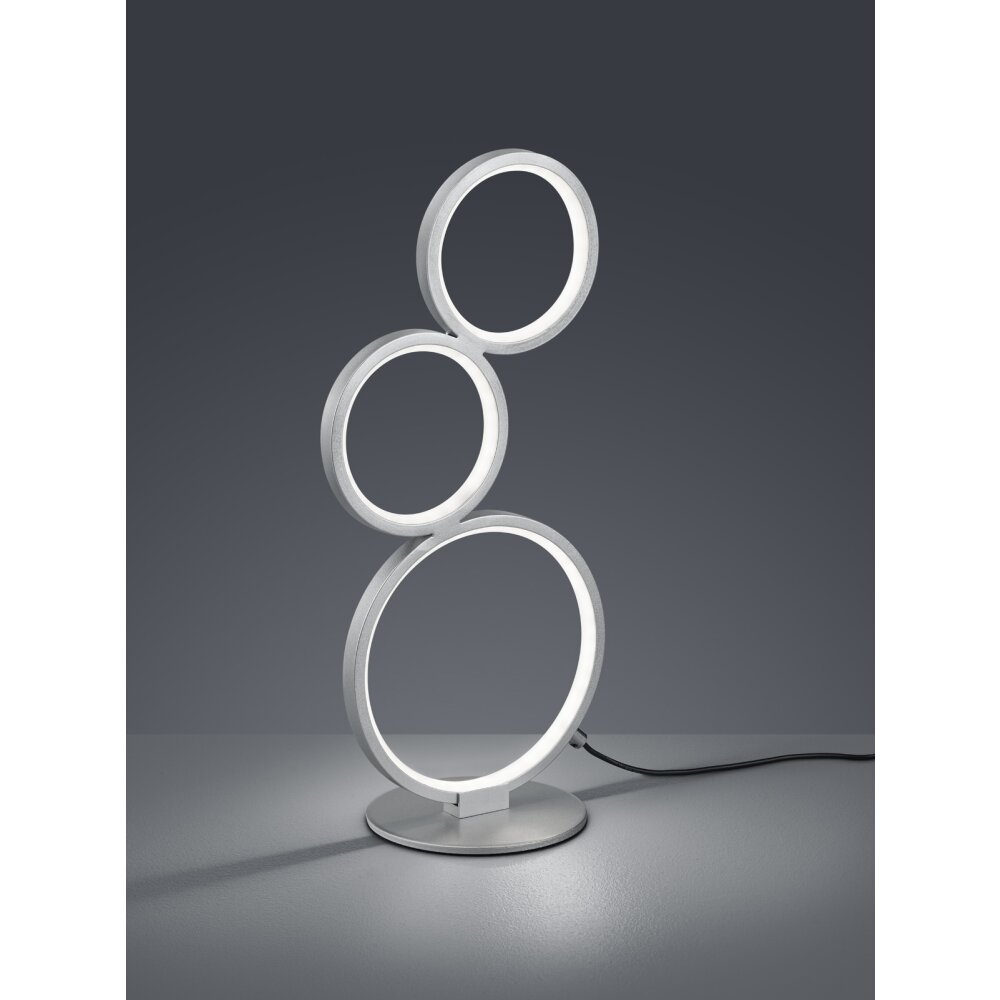 Trio Leuchten Rondo Tischleuchte LED Silber, 1-flammig main product photo
