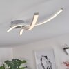 Mohlin Deckenleuchte LED Nickel, Weiß, 2-flammig