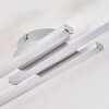 Mohlin Deckenleuchte LED Nickel-Matt, 3-flammig