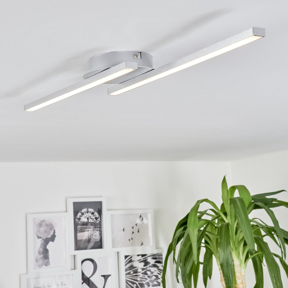 Correas Deckenleuchte LED Aluminium, 2-flammig main product photo