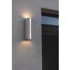 Lutec LEO Außenwandleuchte LED Chrom, 1-flammig