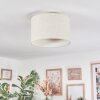 Bassagoda Deckenleuchte 35 cm beige, Weiß, 1-flammig