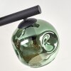 Ripoll Deckenleuchte Glas 15 cm Blau, Grün, Kupferfarben, 10-flammig