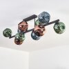Ripoll Deckenleuchte Glas 15 cm Blau, Grün, Kupferfarben, 10-flammig