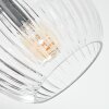 Koyoto Deckenleuchte Glas 15 cm Klar, 7-flammig