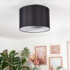 Soungou Deckenleuchte 38 cm Schwarz, Weiß, 1-flammig