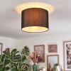 Soungou Deckenleuchte 38 cm Schwarz, Weiß, 1-flammig