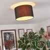 Bassagoda Deckenleuchte 35 cm Schwarz, Weiß, 1-flammig