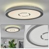 Simonstorp Deckenleuchte LED Silber, Weiß, 1-flammig