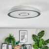 Simonstorp Deckenleuchte LED Silber, Weiß, 1-flammig