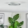 Simonstorp Deckenleuchte LED Silber, Weiß, 1-flammig