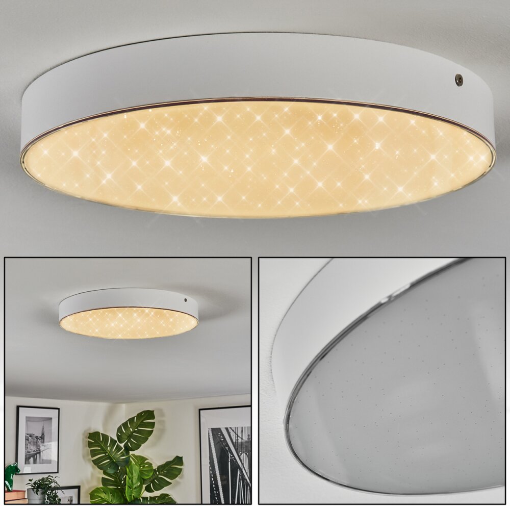 Elmar Deckenleuchte LED Weiß, 1-flammig main product photo