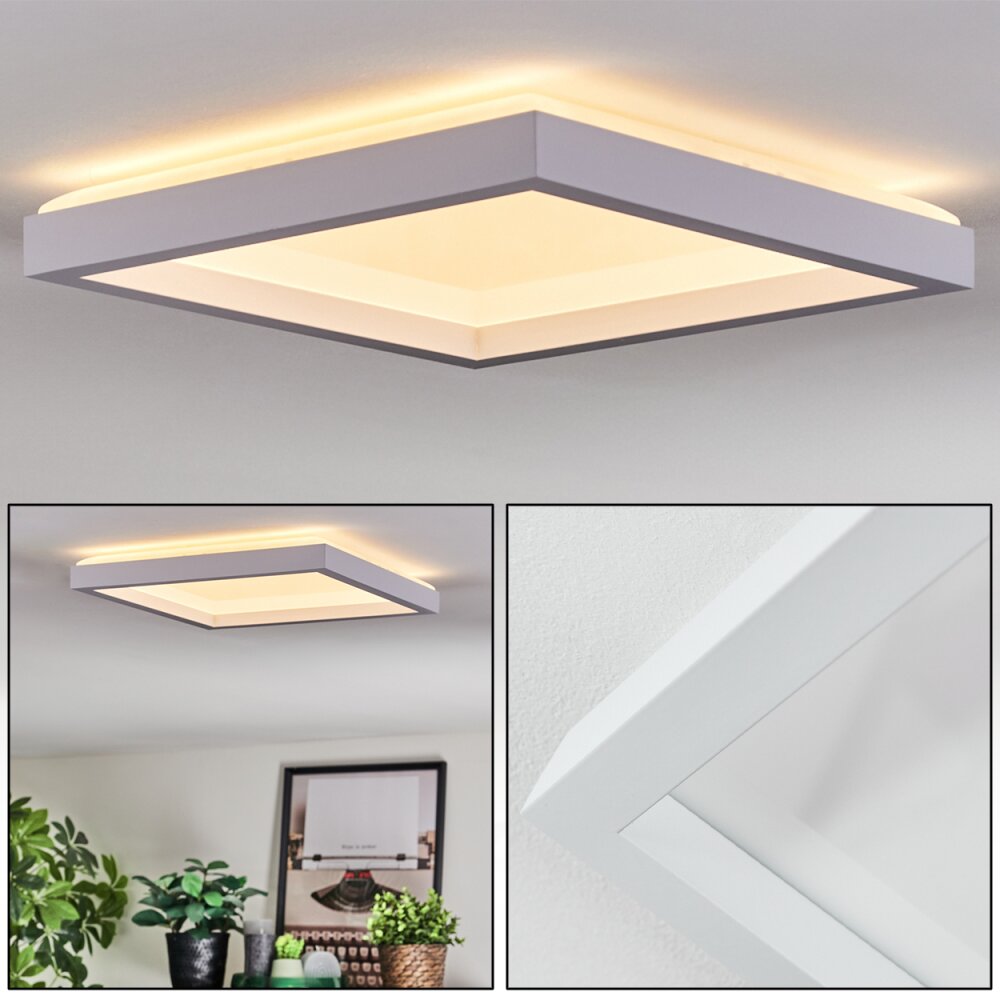 Xarel Deckenleuchte LED Weiß, 1-flammig main product photo