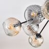 Ripoll Deckenleuchte Glas 15 cm Bernsteinfarben, Klar, Rauchfarben, 10-flammig