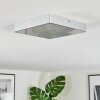 Esmar Deckenleuchte LED Silber, 1-flammig