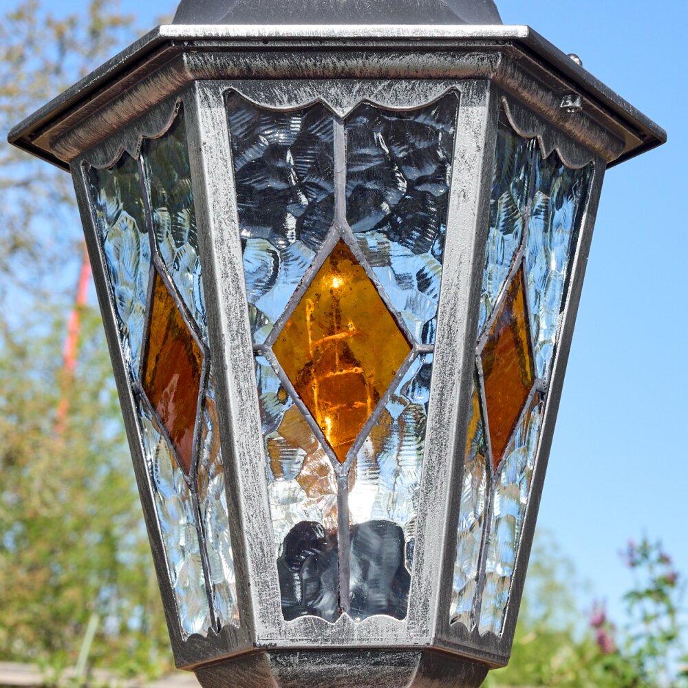 Lignac Kandelaber Schwarz, Silber, 1-flammig