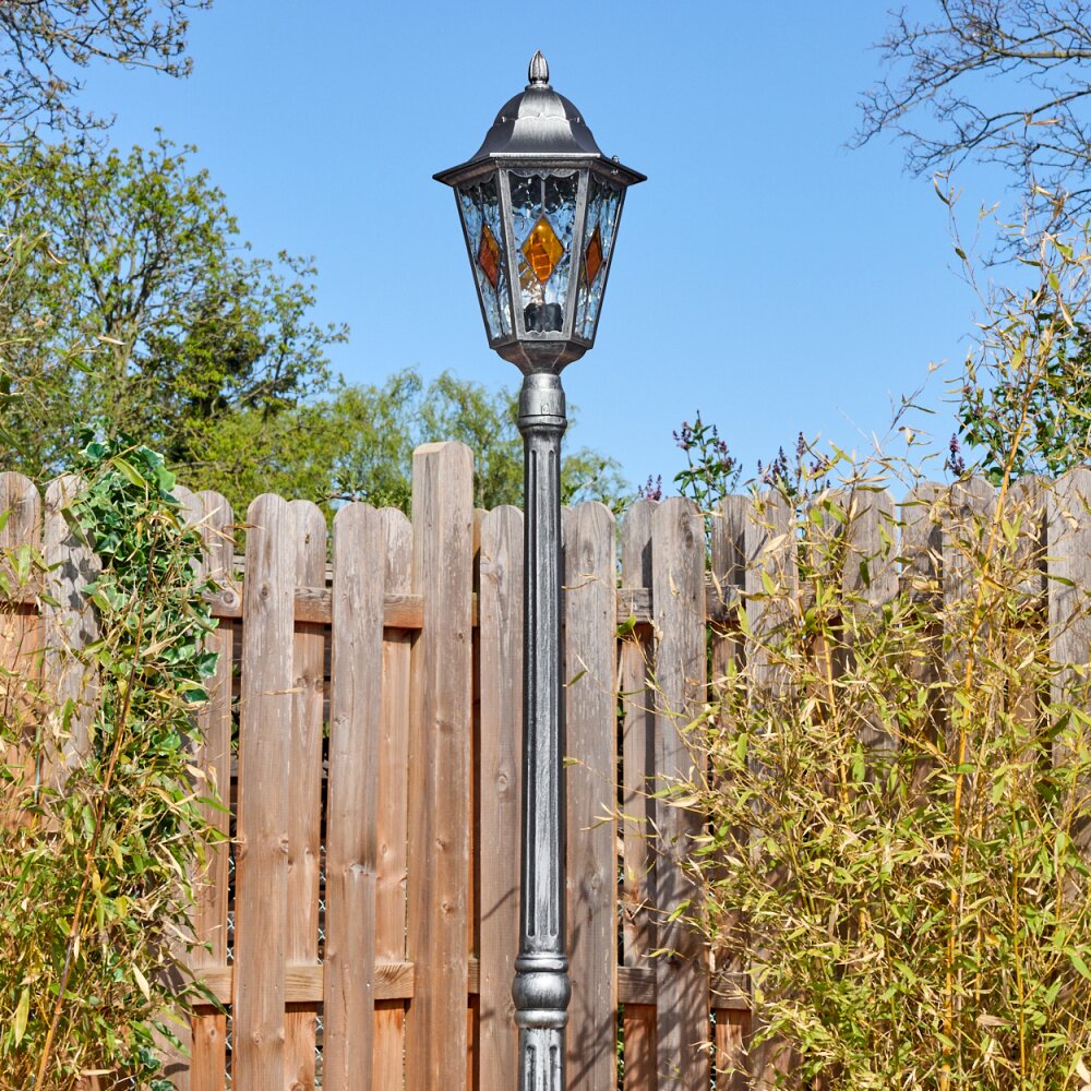 Lignac Kandelaber Schwarz, Silber, 1-flammig